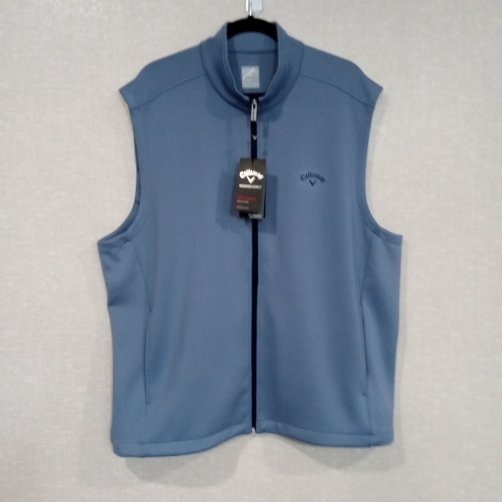 Callaway Thermal Men's Weather Series Infinity Full Zip Sleeveless Shirt XL